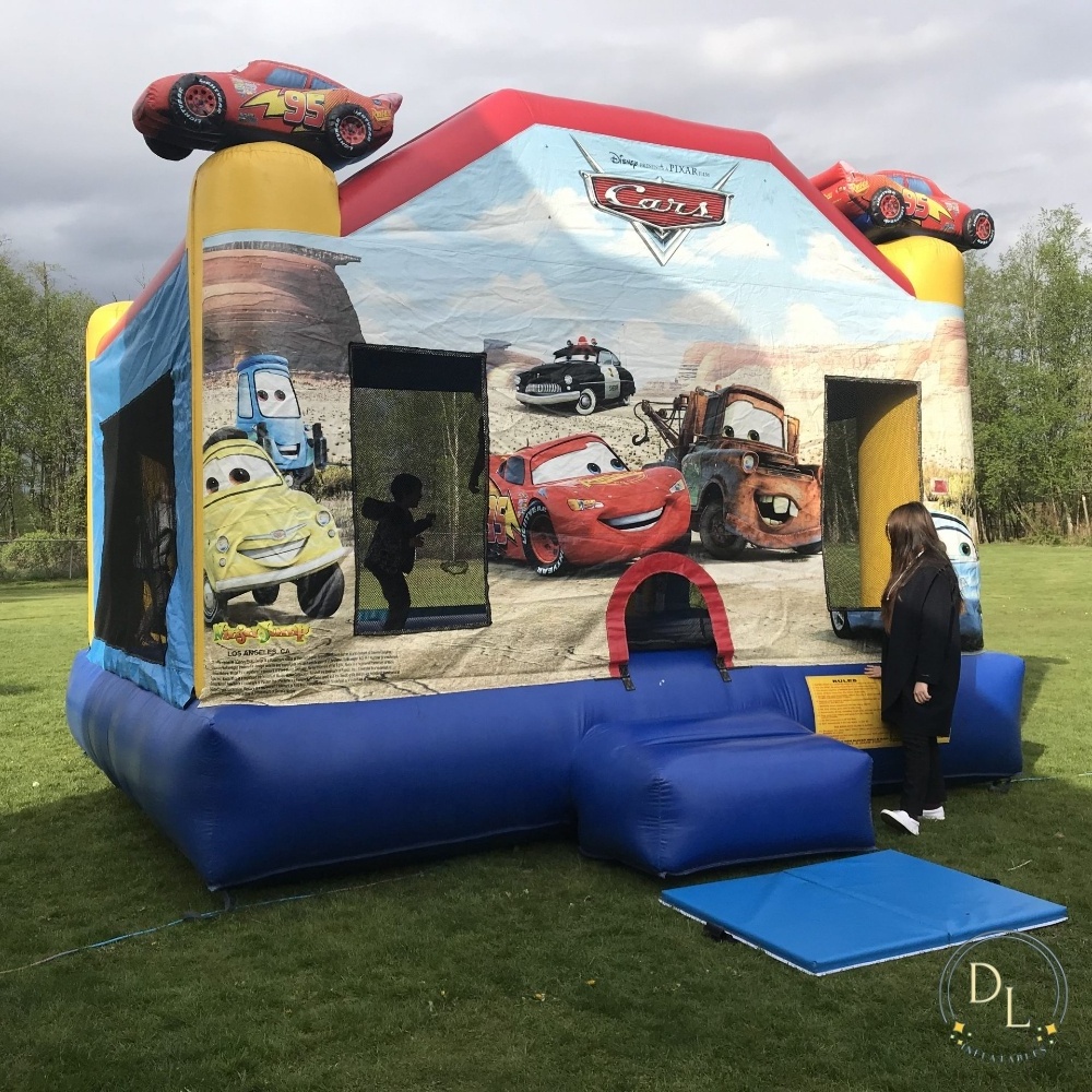 Kids Moon Inflatable Moonwalk Jumper Bouncer Bouncy Castle Jumping Commercial Cars Bounce House For Sale Party Rentals