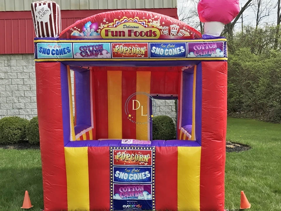 Popular Inflatable Concession Stand Carnival Inflatable Treat Shop Inflatable Stand Booth For Sale