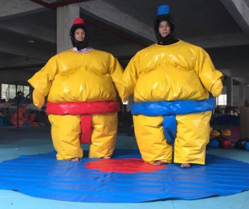 Party City Sumo Suit Inflatable Boxing Sumo Wrestling Suits Inflatable Game With Different Size