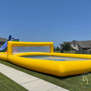 Inflatable Volleyball Net Beach Volleyball Game Set Inflatable Volleyball Court Rental Pool For Pool Game