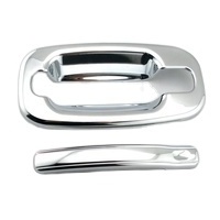 Chrome ABS Door Handle Bowls Trim Cover FOR Chevrolet Silverado / Tahoe / Yukon / Suburban/Sierra/Avalanche/GMC Sierra 1999-2006