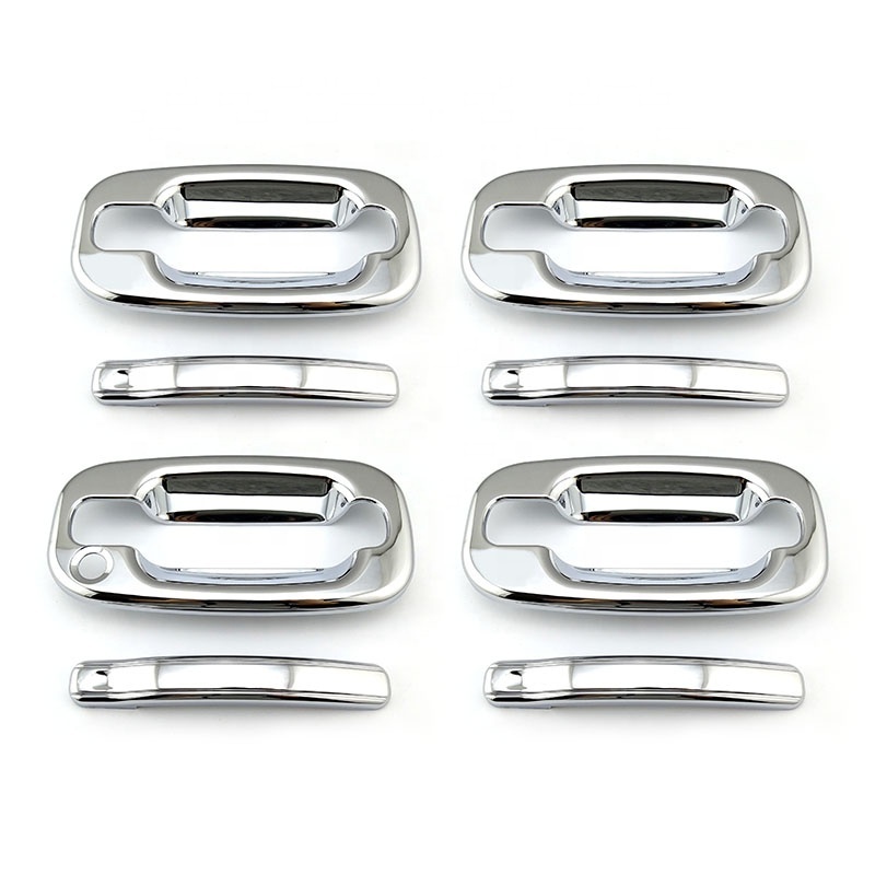 Chrome ABS Door Handle Bowls Trim Cover FOR Chevrolet Silverado / Tahoe / Yukon / Suburban/Sierra/Avalanche/GMC Sierra 1999-2006