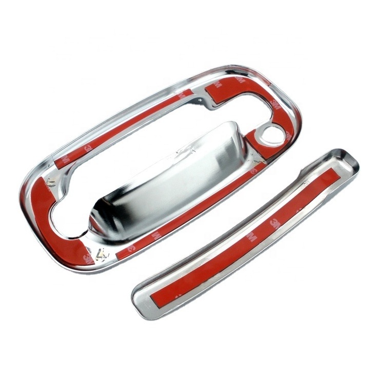 Chrome ABS Door Handle Bowls Trim Cover FOR Chevrolet Silverado / Tahoe / Yukon / Suburban/Sierra/Avalanche/GMC Sierra 1999-2006