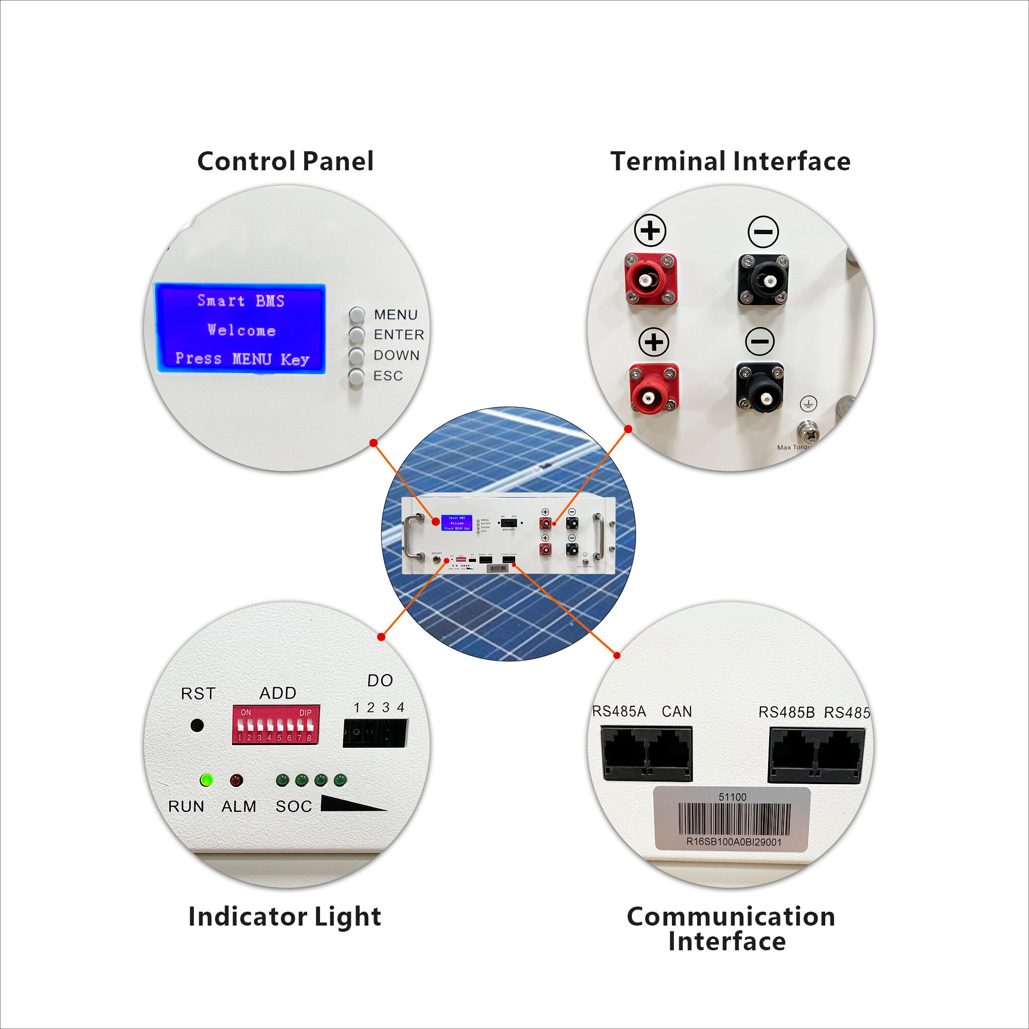 TOGLOG 10kw 6000 cycles 48v 10kw 15kw 20kw 30kw 51.2v supplier lifepo4 battery pack For energy storage system