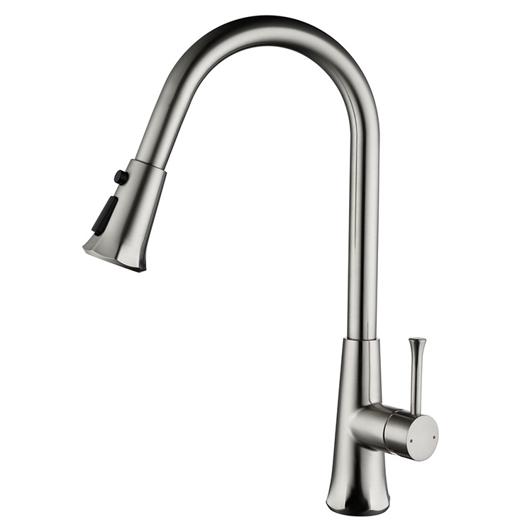 Brass Kitchen Faucet Pull Out Kitchen Sink Faucets Black Chrome Brushed Kitchen Faucets