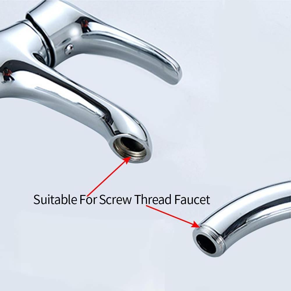 Rotatable 720 Faucet Sprayer Head Universal Splash Filter Faucet With 4 Layer Net Filter For Kitchen Anti Splash