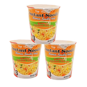 OEM Healthy Top Ramen Delicious Chicken & Beef Flavor Halal Instant Ramen Noodles Soup