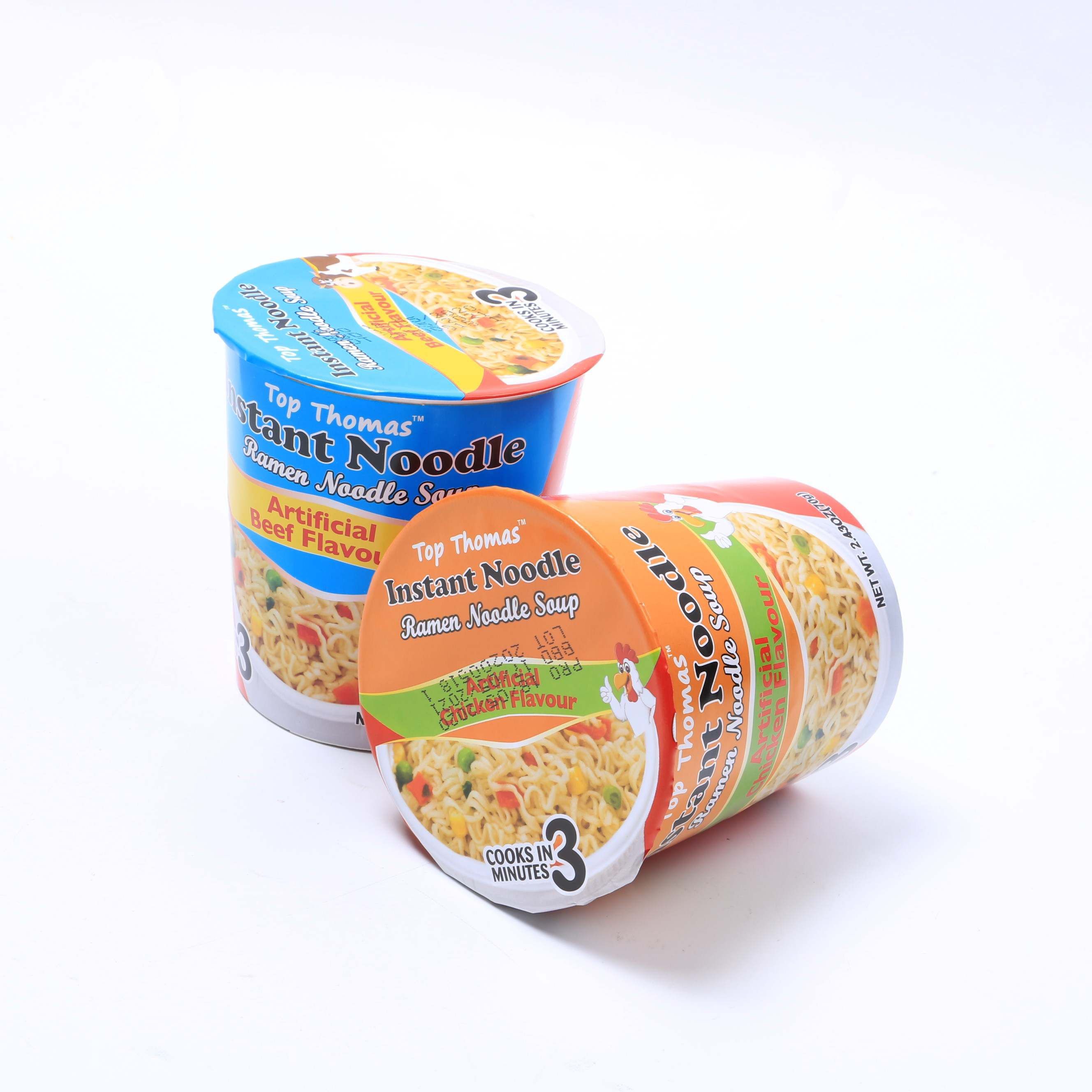 Chinese Instant Ramen Noodle Halal Bulk Wheat Multi-flavour Cup Customized Instant Noodles