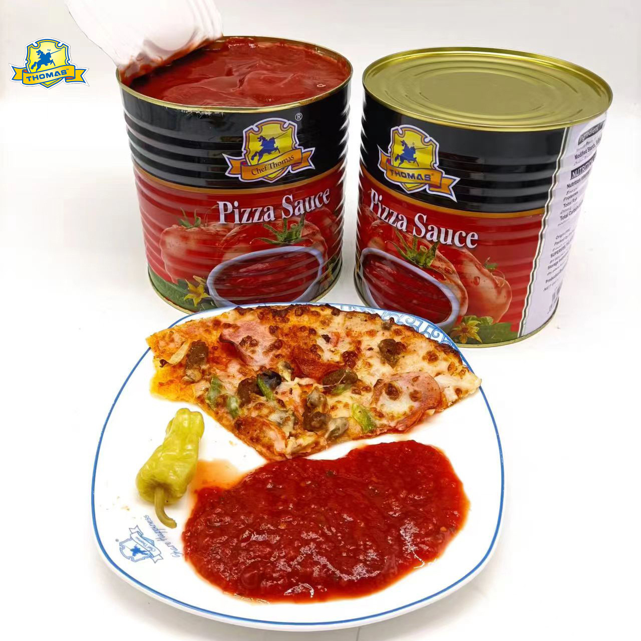 Best Selling High quality Thomas Brand Premium 793g Squeeze plastic bottle Halal BRC Seasoning Sauce Tomato Ketchup