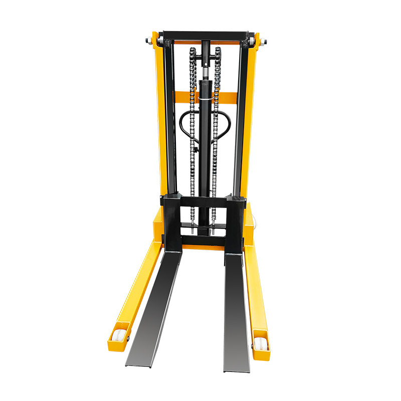 Factory Price 2t 3t Manual Hydraulic PU Wheel  Pallet Forklift Stacker