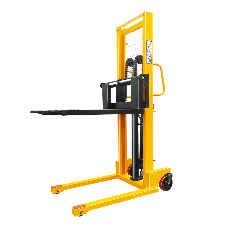 Factory Price 2t 3t Manual Hydraulic PU Wheel  Pallet Forklift Stacker