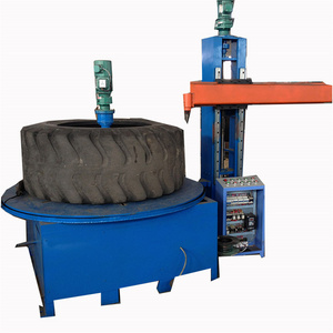 Truck tire bead cutting recycling machine waste tire side wall cutter machine