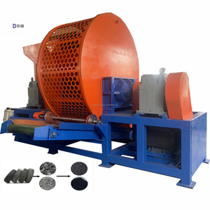 2024 High output tire shredder machine tire crusher machine tire recycling machine to make rubber powder price