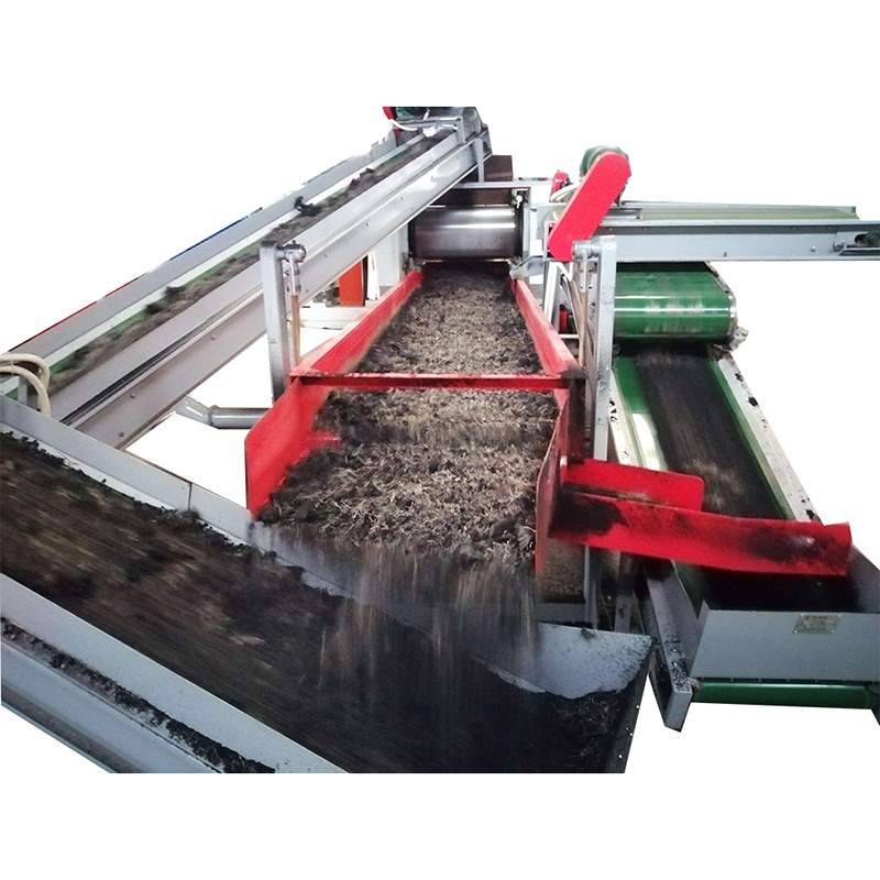 High quality Tire rubber tile production line/Car Tire Rubber Powder Production Machine/Waste Tyre Recycling Line