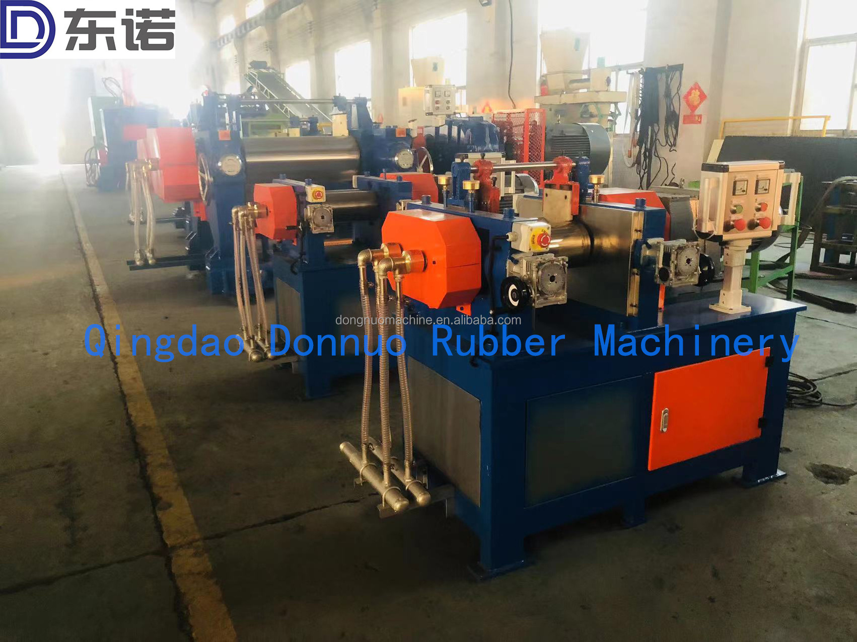 Lowest Price Plastic&rubber compound two roll mill machine open type rubber mixing mill with automatic rubber mixer