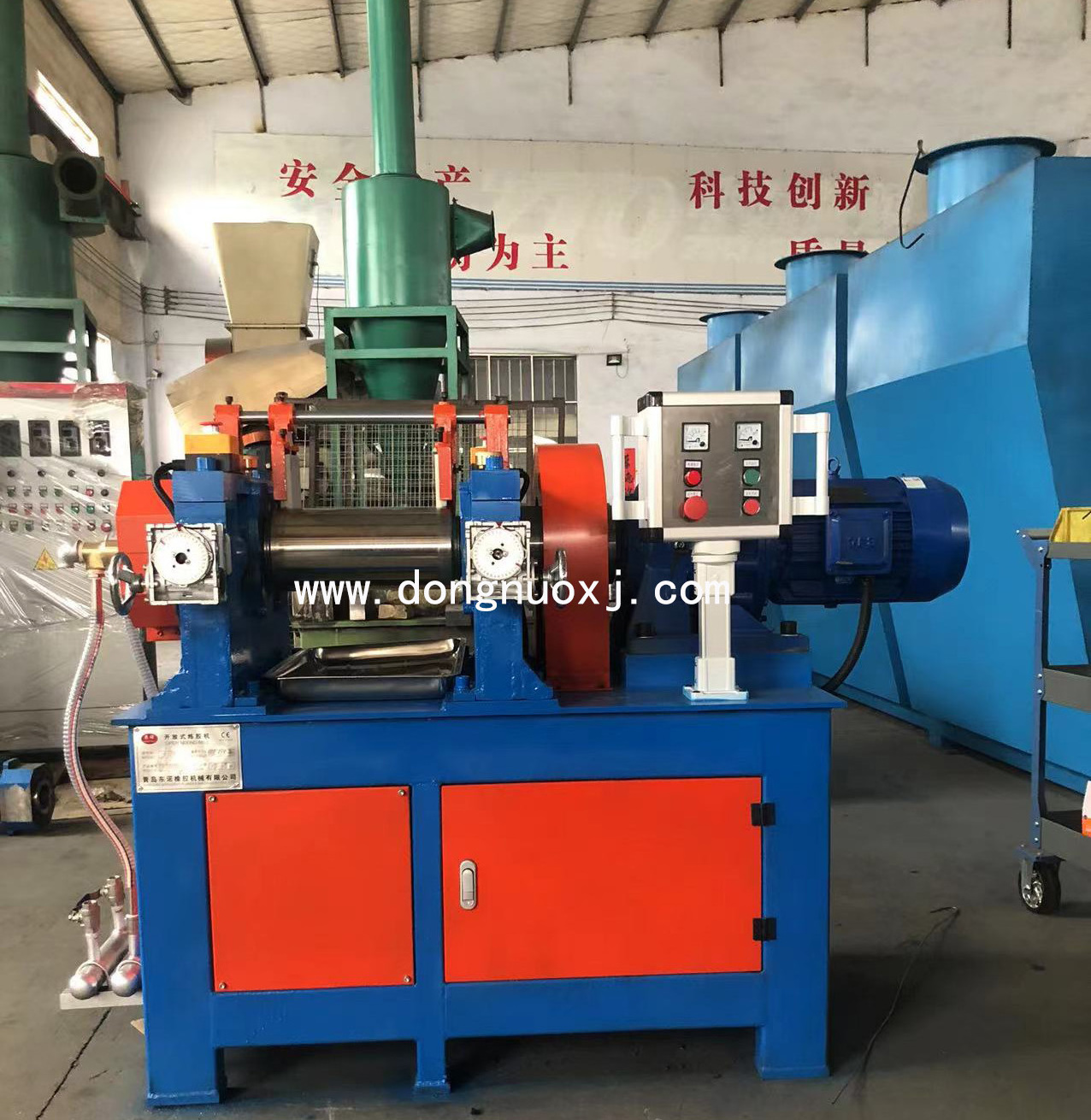 HOT sale 2024 Good performance lab open mixing mill Two Roll Rubber Mixer XK-160 Open type rubber mixing mill