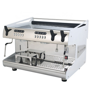 Commercial double group electric coffee machines maker