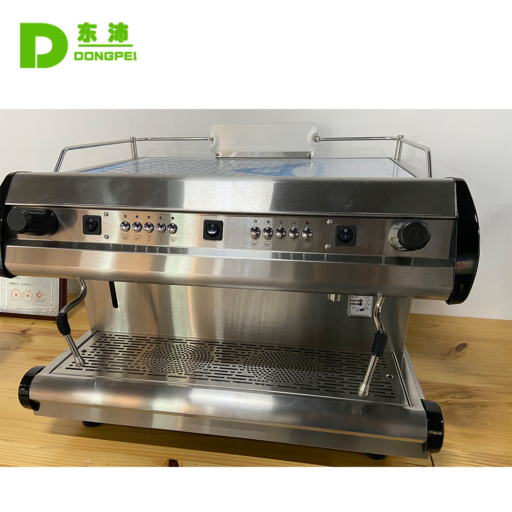 Hot Sale Commercial Espresso Coffee Machine Cafe Maker Machine 2 Group Coffee Machine /automatic Italy Electric Stainless Steel