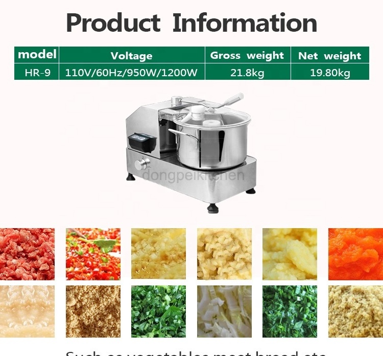 vegetable and salad chopper machine/food mixing cutter/food shredder