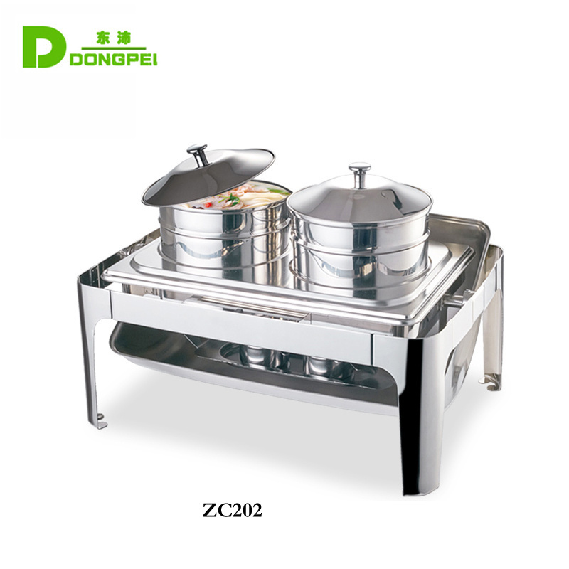 High Quality Round Chafing Dish, Electric Buffet Food Warmer, Chafer Buffet Soup Warmers