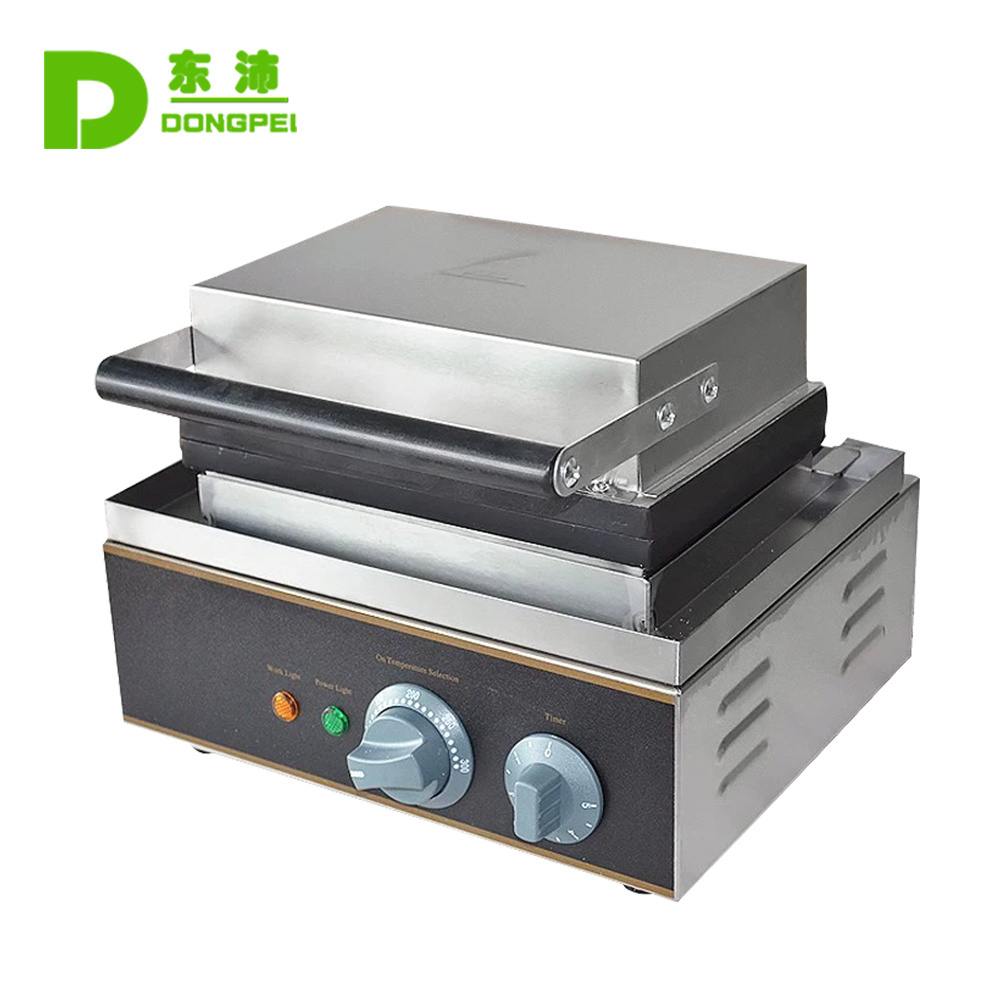 220V Electric Donut Maker 6 Hole Double-side Heating Donut Making Machine 1550W Waffle Donut Baking Machine  for Kitchen Dessert