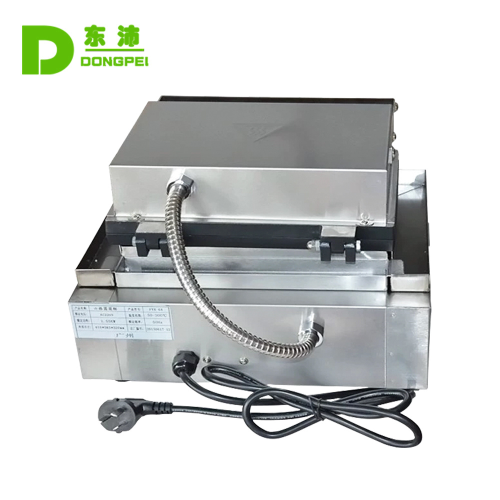 220V Electric Donut Maker 6 Hole Double-side Heating Donut Making Machine 1550W Waffle Donut Baking Machine  for Kitchen Dessert