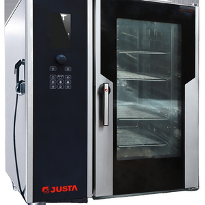 Justa Combi oven hotel restaurant equipment commercial gas 6 layers combi oven