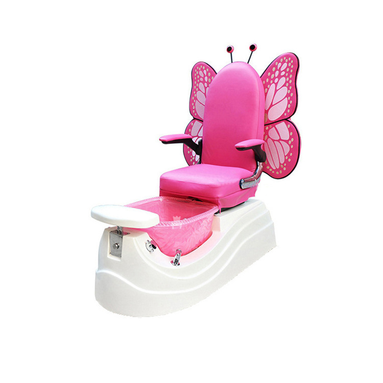 Dongpin beauty hot selling ione hot pink used pedicure massage chair with foot spa basin ready to ship