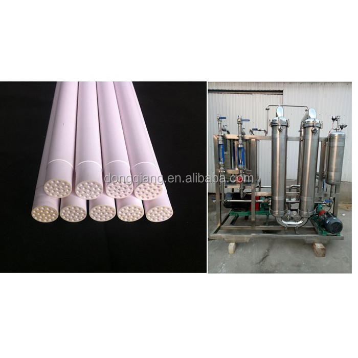 Al2O3,Zirconia ceramic membrane filter tube for filtration of chemical solution