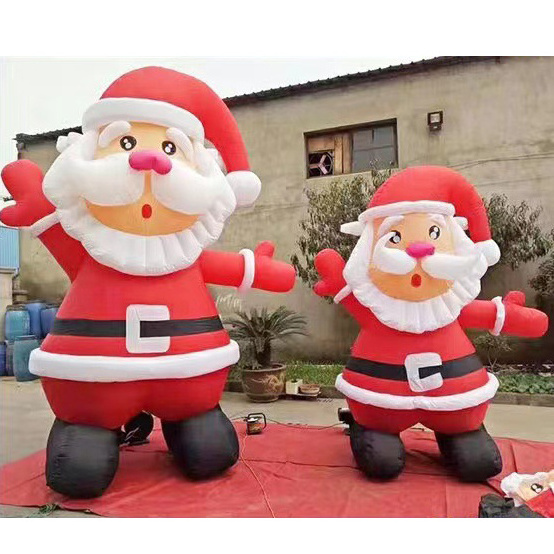 Inflatable Santa Claus Inflatable character modeling husky dog christmas inflatable arch football player Nba player