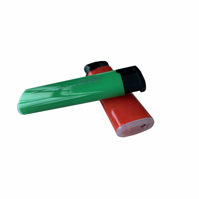 OEM Cheap Electric Lighter Classic Five Color Plastic Flint Lighter