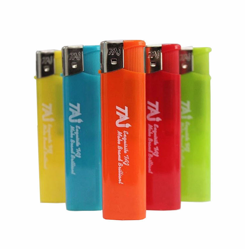 Wholesale Custom Plastic Electric Lighter Cigarette Disposable / Refillable Gas Lighters