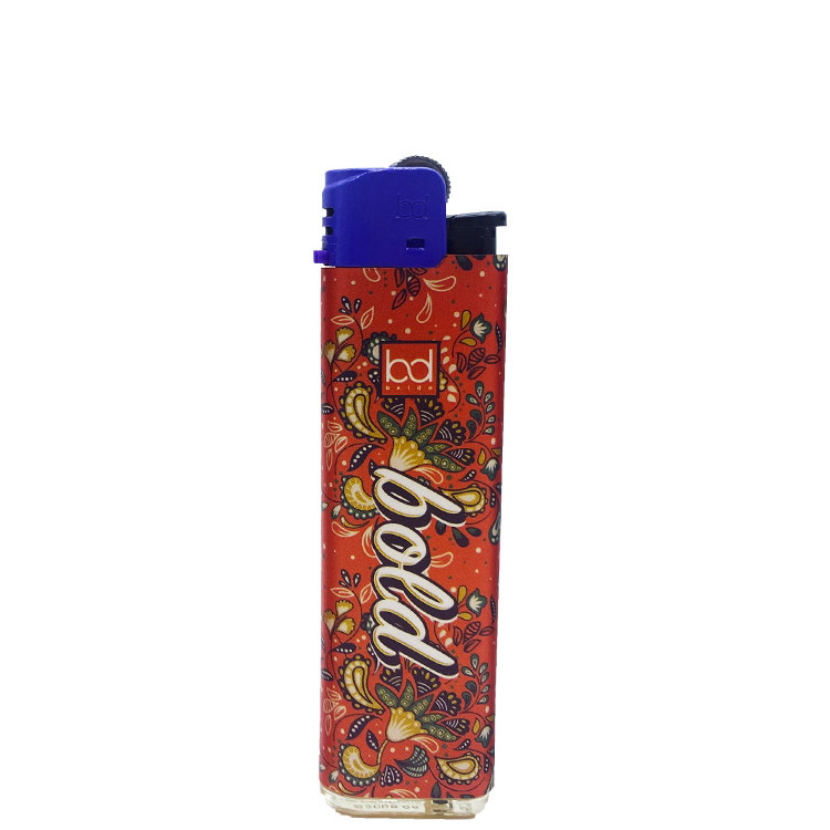 Factory Price Transparent Refillable Lighter Flint lighter With Logo