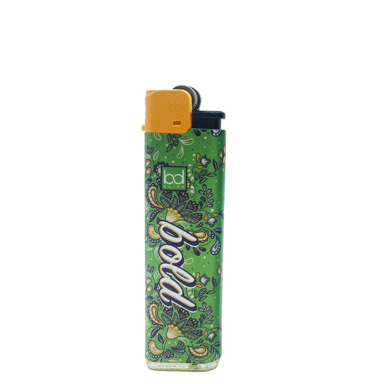 Factory Price Transparent Refillable Lighter Flint lighter With Logo