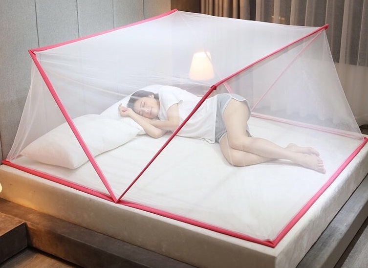 wholesale bed mosquito net portable folded mesh fabric mosquito bed