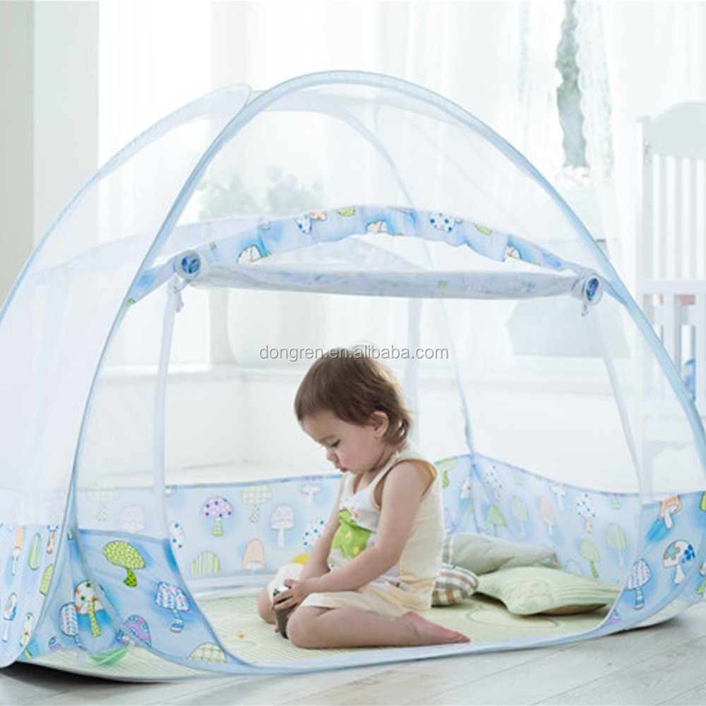 Foldable Baby Bed Mosquito Net Tent Kids Nursery Crib Canopy Netting NEW