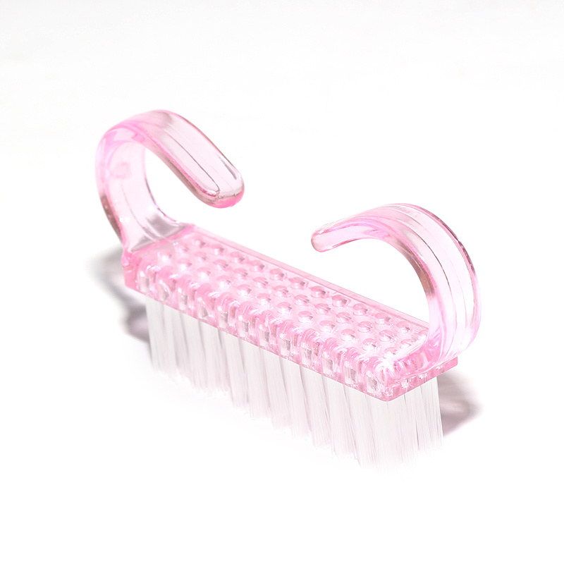 Manicure pedicure tools nail cleaning brush fingernails toes nails dust cleaning nails dust brush