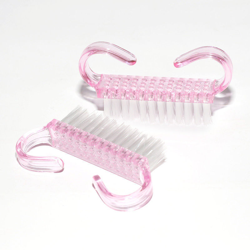 Manicure pedicure tools nail cleaning brush fingernails toes nails dust cleaning nails dust brush