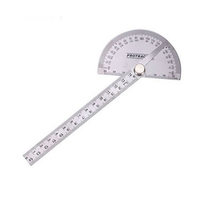 180 degree protractor stainless steel angel protractor fold magnetic angle finder