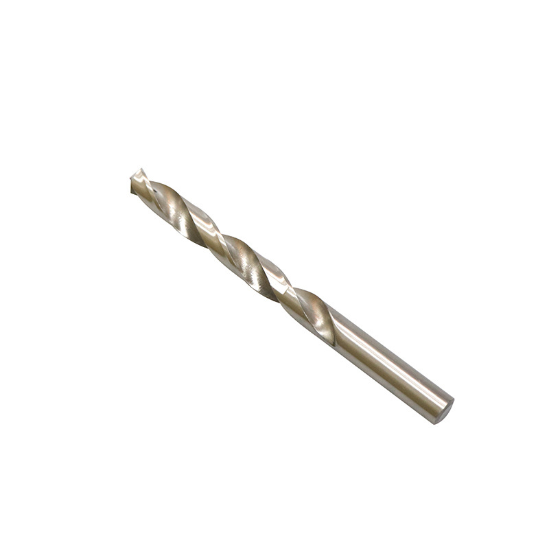 DIN 338 half ground HSS 4241 white color straight shank twist drill bit