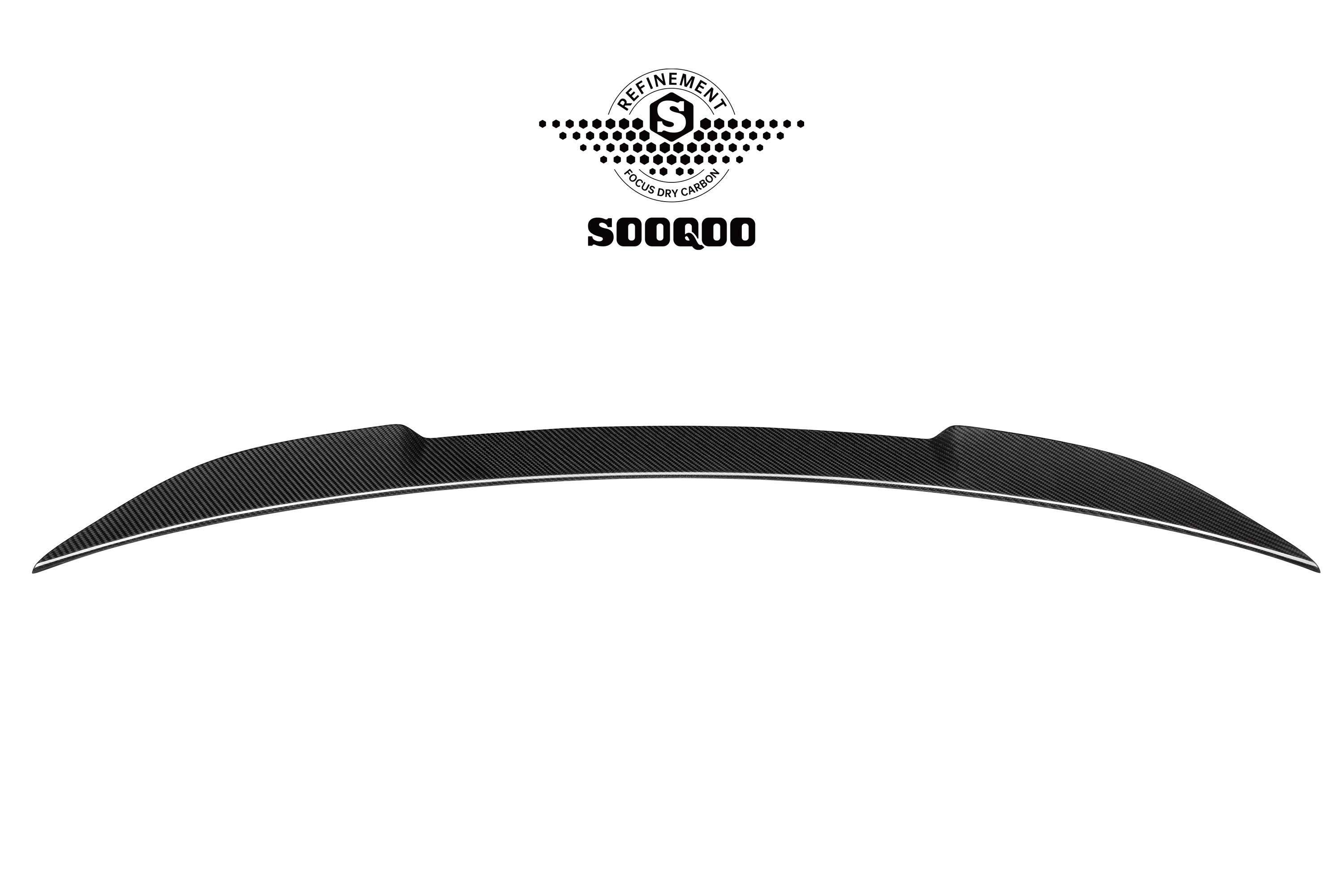 SOOQOO High quality dry carbon kit for BMW tuning bodykit for BMW M3 M4 F80 F82 new design body kit for BMM M performance