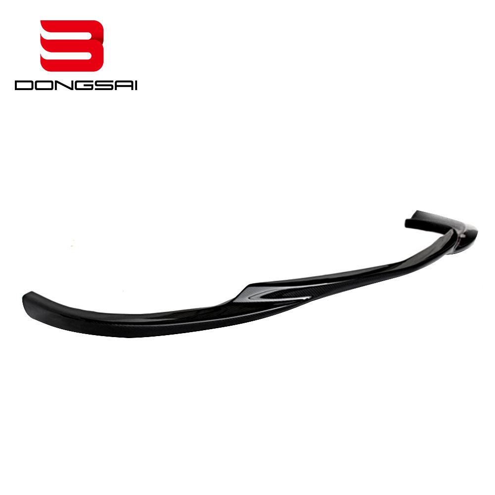 For Mercedes Benz C Class W204 C63 Add Carbon Godhand Type Front Bumper Chin Lip Front Spoiler Splitter 2007+