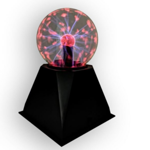 Plasma ball lamp with Small globe static light with touch-sensitive lightning  4 inch plasma ball