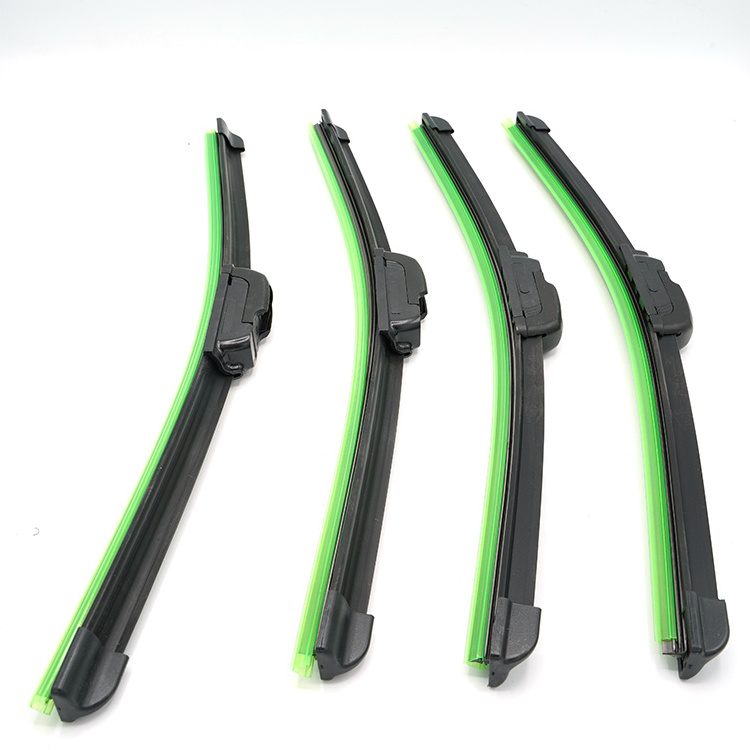 wholesale car  rubber  hybrid arm windshield wiper blade display universal  multi silicone windscreen blades wipers for cars