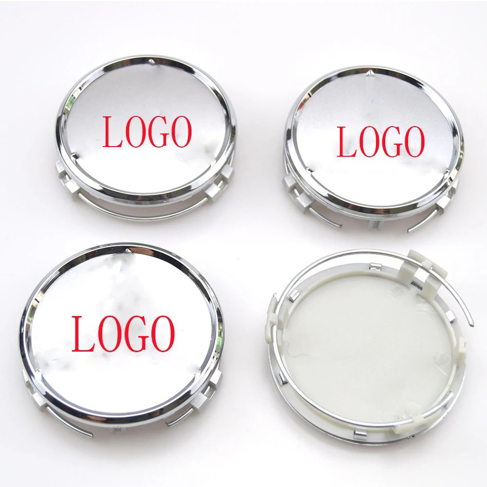 Hot sales 75mm ABS Car Emblem Badges Wheel Center Caps