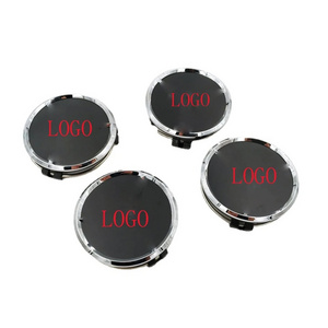 Hot sales 75mm ABS Car Emblem Badges Wheel Center Caps