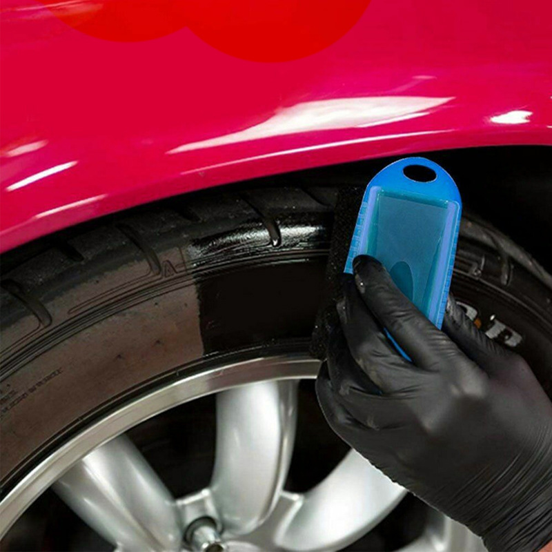 Car Care Applicator Pad Tire Dressing Applicator Foam Sponge Pad Tire and Trim Contour Applicator