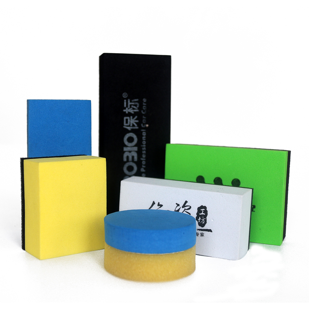 Car Detailing Coating Tools Nano Glass Coating Sponge Ceramic Crystal Coating Applicator Pad for Car Body