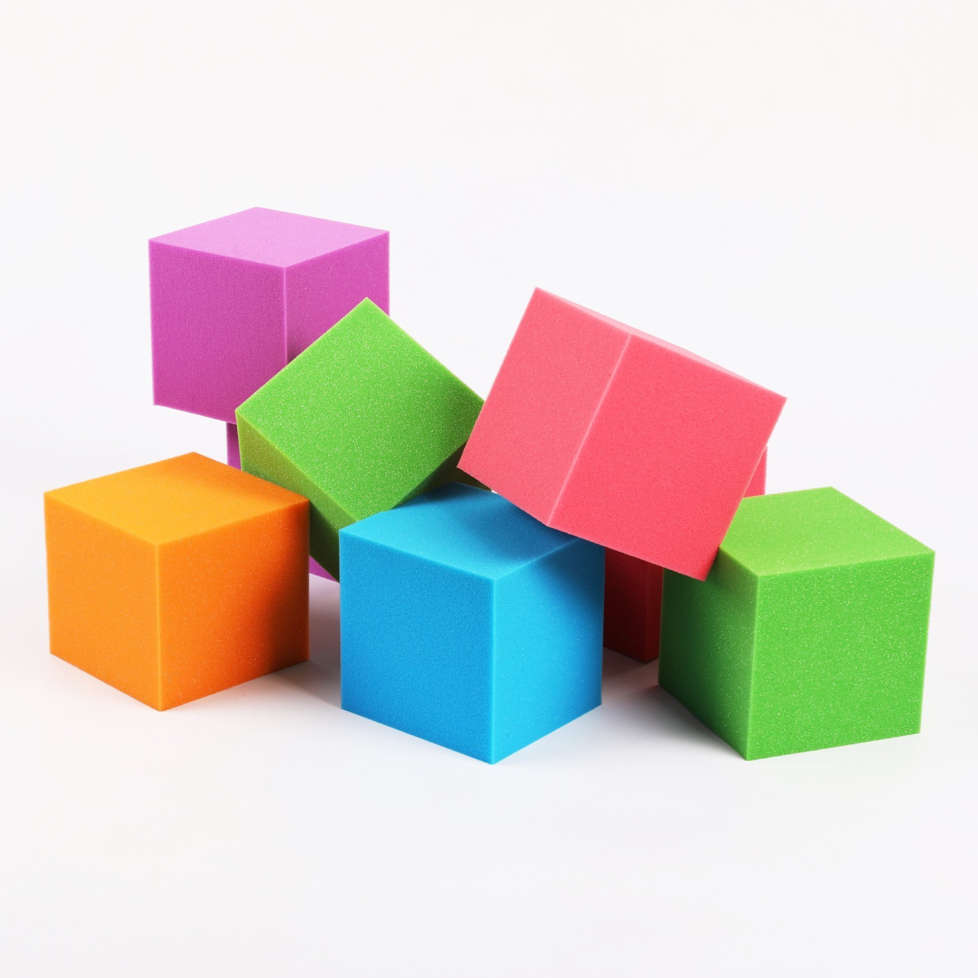 Vacuum Packing High Quality Foam Blocks Fire Resistant Polyurethane Foam Pit Cube Foam