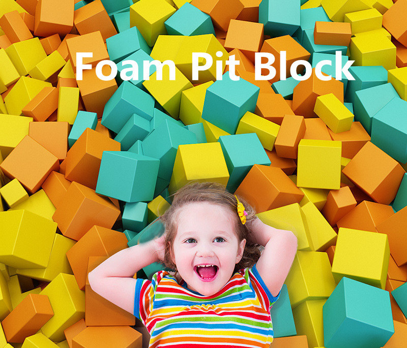 Hot Selling Pool Trampoline Park Sponges Pit Blocks Sponge Cover Fire Resistant Foam Cube Trampoline Sponge